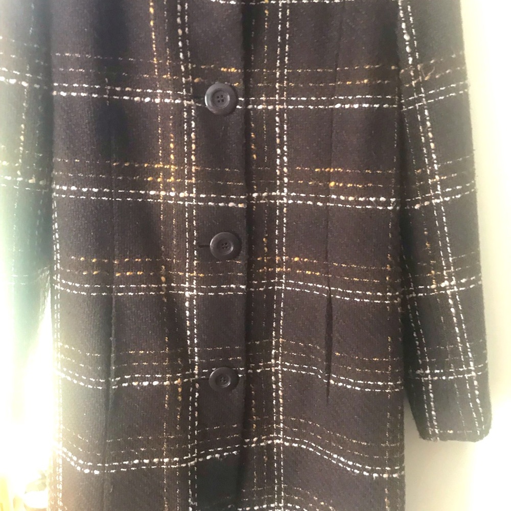 Novelty fall winter coat trendy in excellent condition